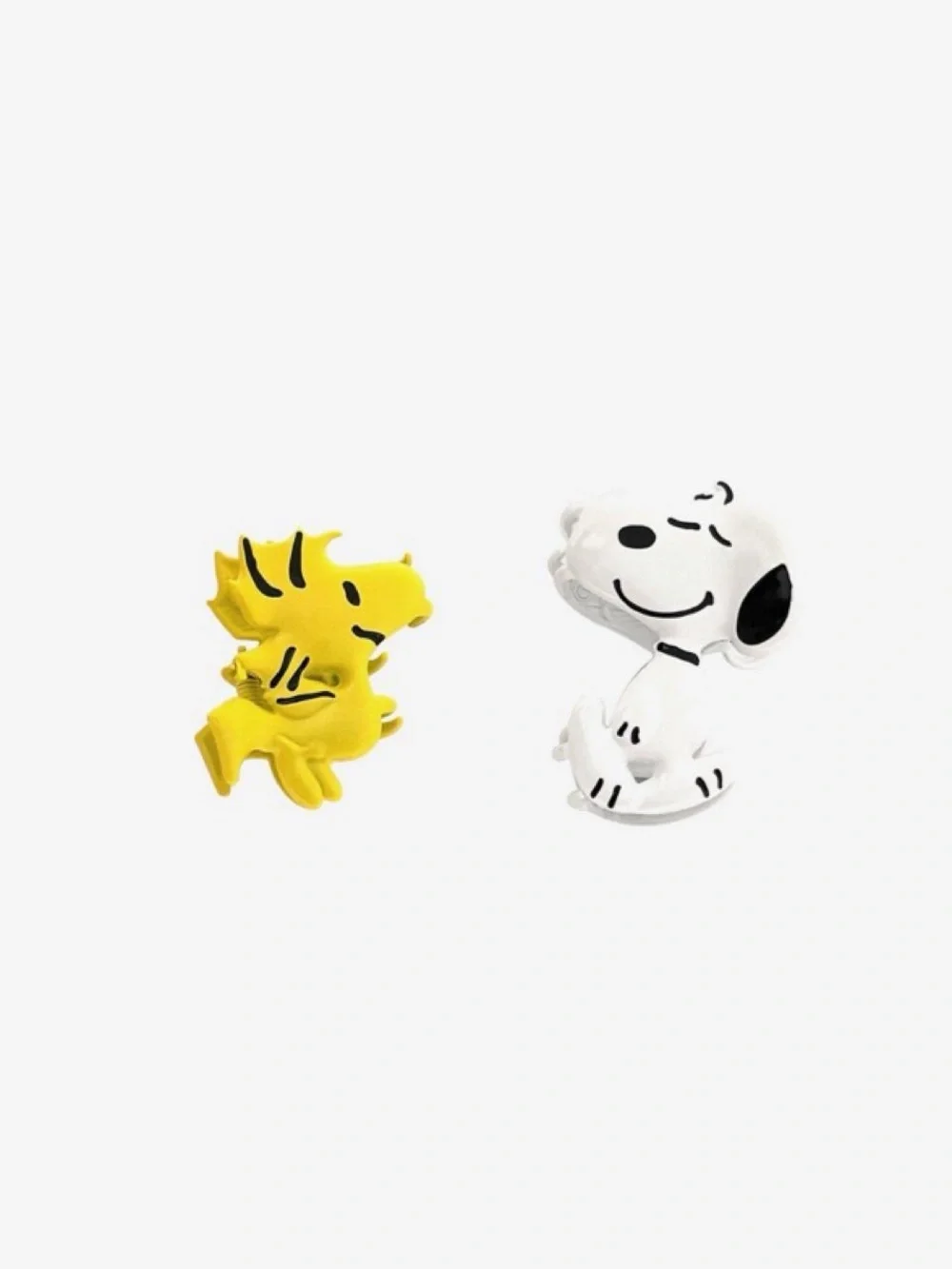 Peanuts Snoopy & Woodstock Hair Claw Duo - Yellow & White
